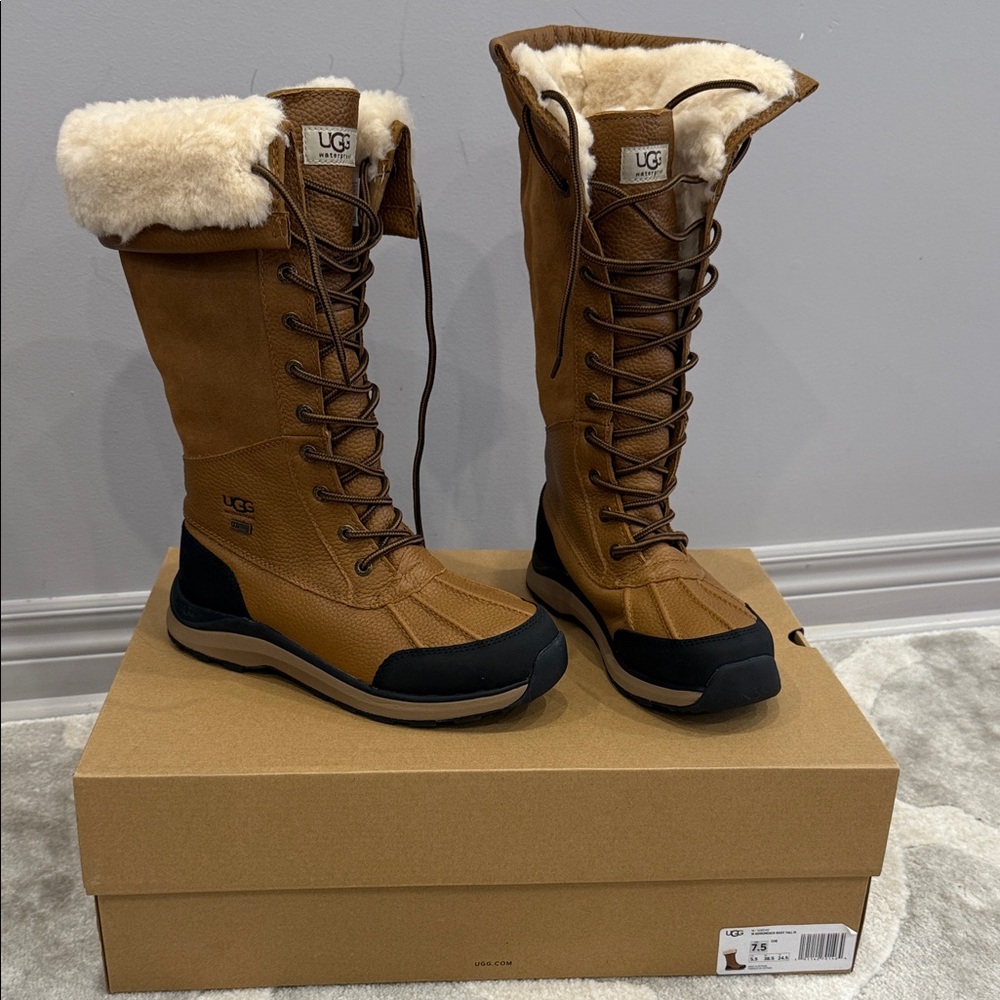 Ugg women Adirondack boot tall lll , size 7.5 us